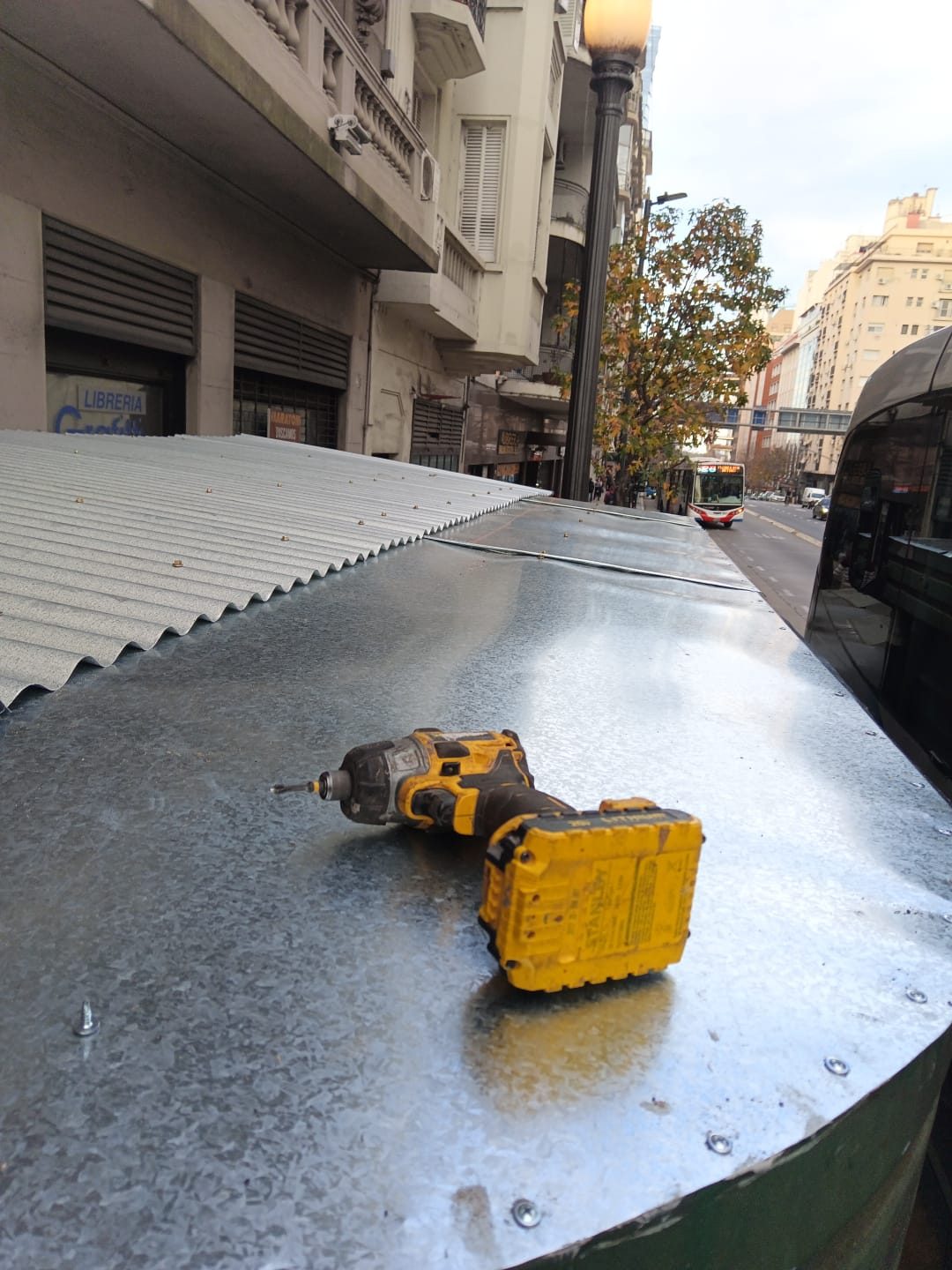 Zingueria con Chapa Liza - D&L Construcciones